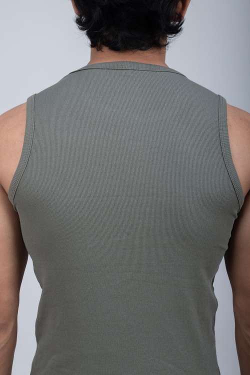 TANK TOP - OLIVE - Image 3